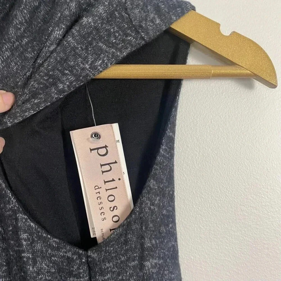 NWT Philosophy Mock Turtleneck Sleeveless Sweater Dress - Picture 5 of 10